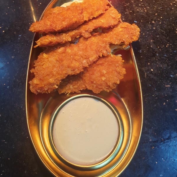 Enjoy chicken strips at bobs diner restaurant in lagos