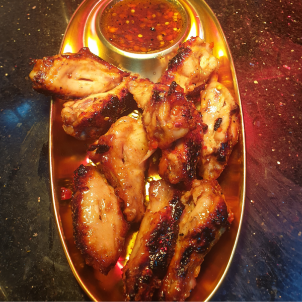 chicken wings at the best restaurant in lagos