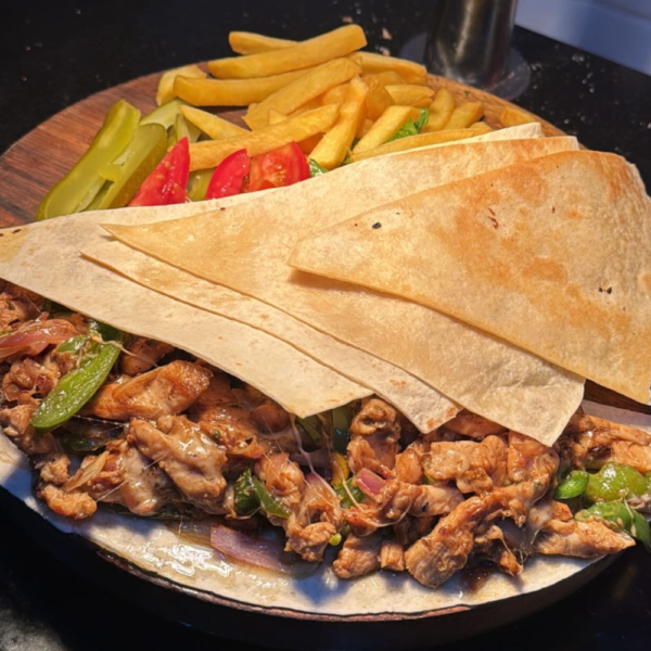 Fajita plate