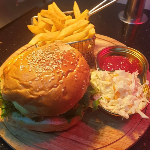 The best burgers in Lagos, Enjoy our barbecue burger in Ikeja