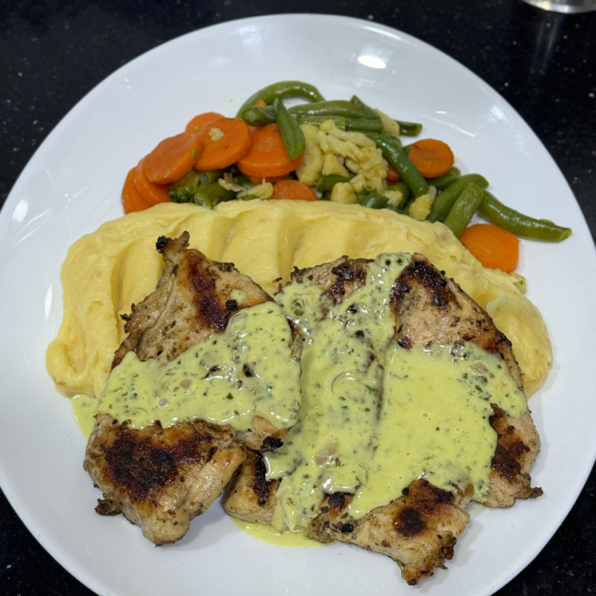 grilled chicken pesto