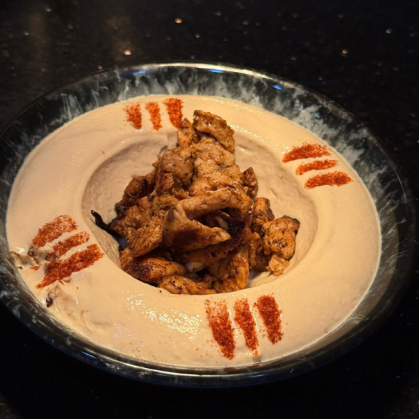 hummus chicken shawarma