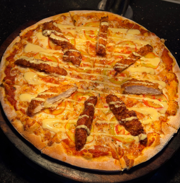 Crispy Chicken Pizza