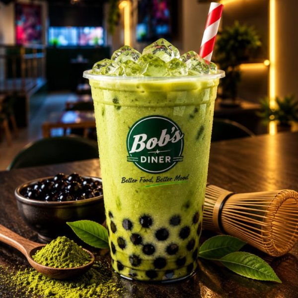 matcha boba tea