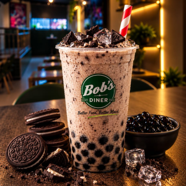 oreo boba tea