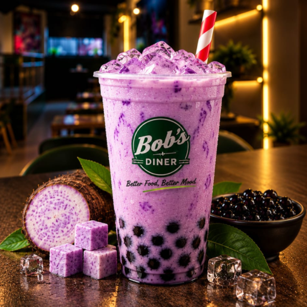 taro boba tea